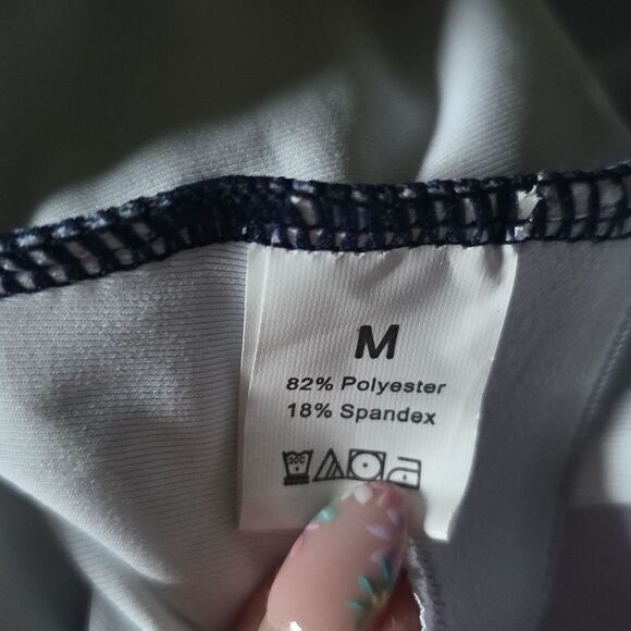 Vibrant Floral One Piece Swimsuit with Scoop Neckline - Picture 3 of 3